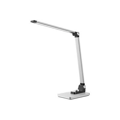 Lámpara LED de sobremesa Breeze color plata