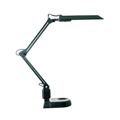 Lampara fluorescente modelo orzan-ecostan negra