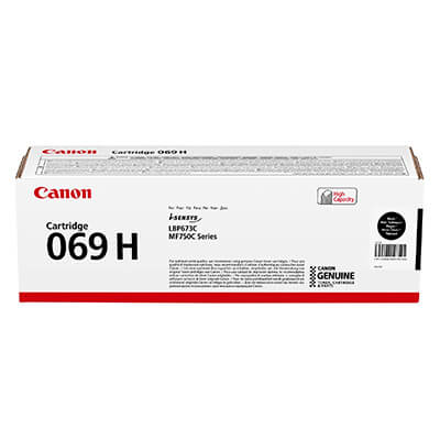Tóner Canon 069H LBP673 MF752 negro 7.600 copias