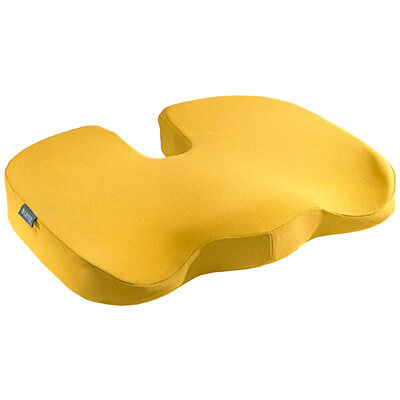 Cojín de asiento Leitz Ergo Cosy amarillo