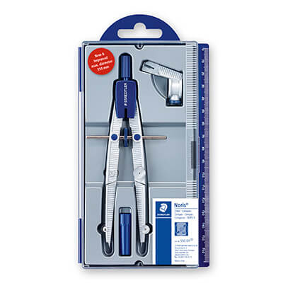 Compás de precisión con rueda Staedtler