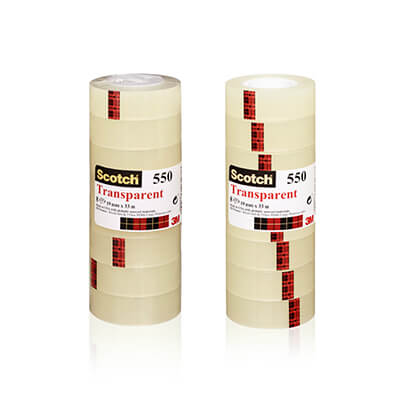 Caja 8 cintas adhesiva transparente Scotch® 19x33