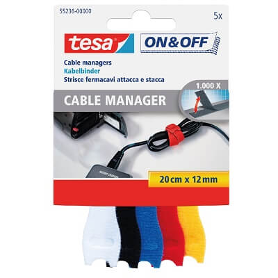 Organitzador de cables Tesa ON & OFF