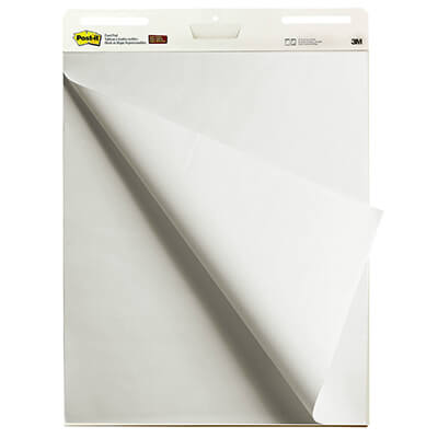 POST-IT® bloc de reuniones liso 30h 77,5x63,5