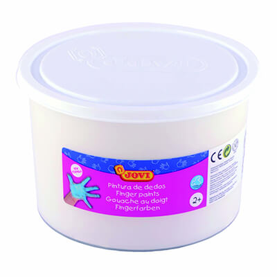 Pintura dedos Jovi 500ml blanca