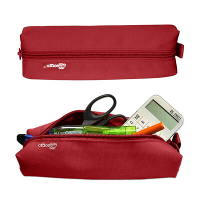 Estuche - Bolsa portatodo OfficeBox rojo