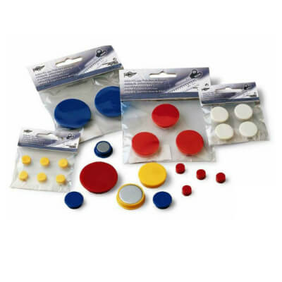 Imant rodó Faibo 20mm blau (4u)