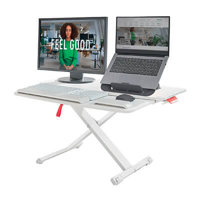 Convertidor de escritorio con bandeja Ergo Cosy