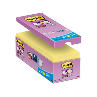 POST-IT® Super Sticky Notas pack estalvi 16 blocs