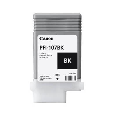 Cart.canon inkjet pfi-107bk 130ml negro