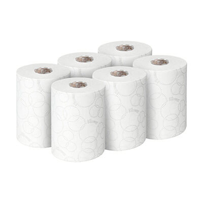 Pack 6 rotllos aixugamans Kleenex Slimroll 100m