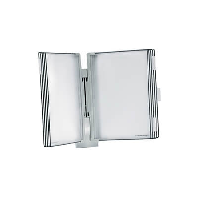 Clasificador mural Tarifold A4 +10 fundas grises
