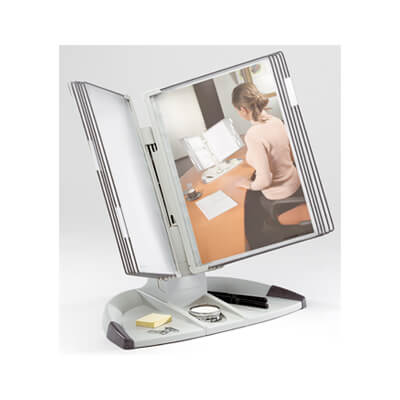 Pupitre Tarifold+amb 10 fundes grises