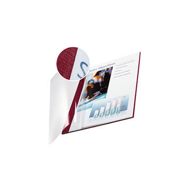 Pack 10 tapes Leitz flexible trans.14mm bordeos