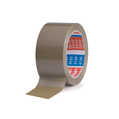 Cinta adhesiva PVC 50x66 marró