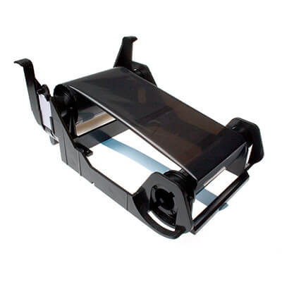 Ribbon Zebra ZXP1 monocrom negre 1000 imatges