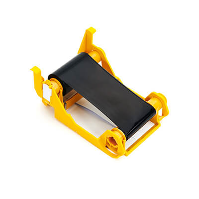 Ribbon Zebra ZXP3 monocrom negre 1000 imatges