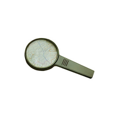 Lupa Magnifier 75mm 2.5x i 5x