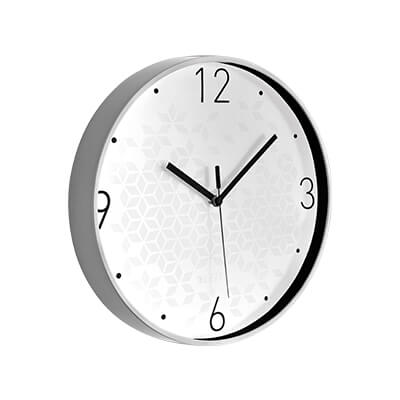 Rellotje de pared silenciós Leitz WOW blanc Ø29