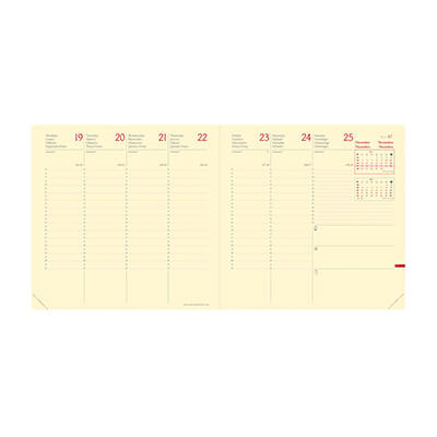 Recambio agenda Executif Prestigio 16x16