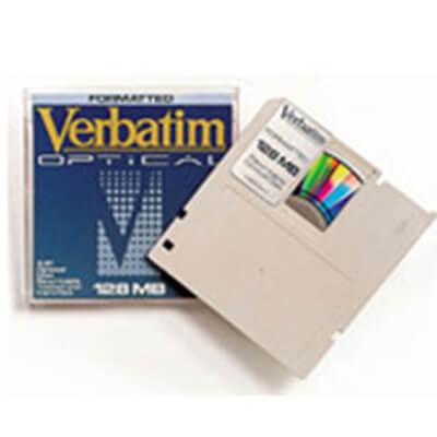 Disco óptico Verbatim 5,25" 5,2gb sin formato