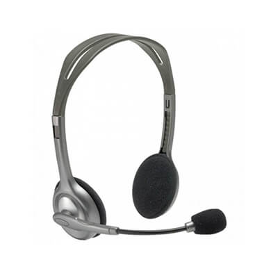 Auriculares + micro Logitech H110 stereo headset