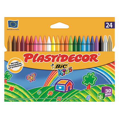 Estuche 24 plastidecors Bic kids