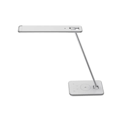 Llum d'escriptori Led Jazz gris metal·litzat