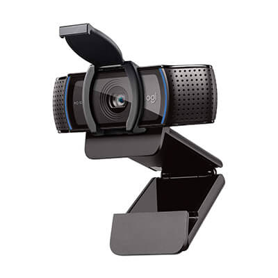 Logitech HD Pro Webcam C920S pro con tapa