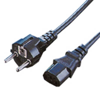 Cable de corriente 3 vias 2 metros