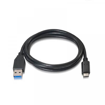 Cable USB 3.1 Aisens USB-C USB-A M/M 1m