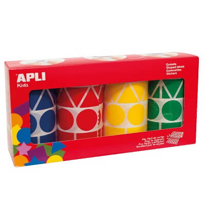 Gomets gegants Pack 4 colors