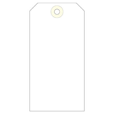 Caja de 1000 etiquetas con arandela 125x63mm