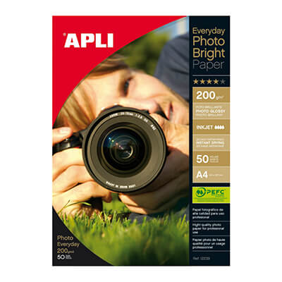 Paquete papel A4 fotográfico Everyday Bright 50h
