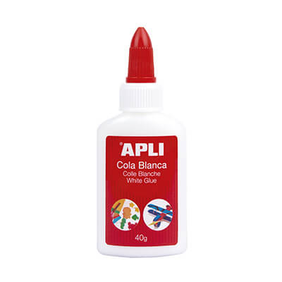 Bote de cola blanca Apli 40g