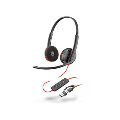 Auriculars Poly Blackwire 3220 USB-C/A