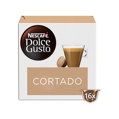 Dolce Gusto Café Cortado 16 cápsulas