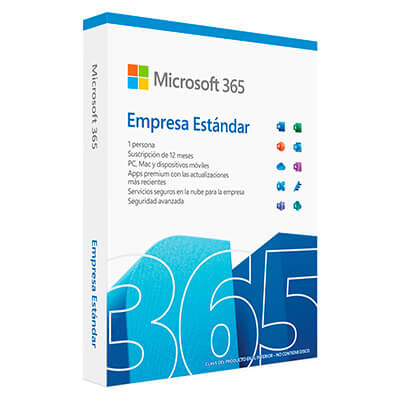 Licencia Microsoft 365 Empresa Estándar