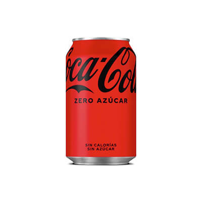 Pack 24 latas coca-cola zero