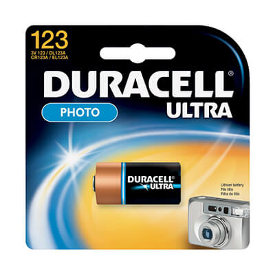 Pila liti 3v CR123A Duracell
