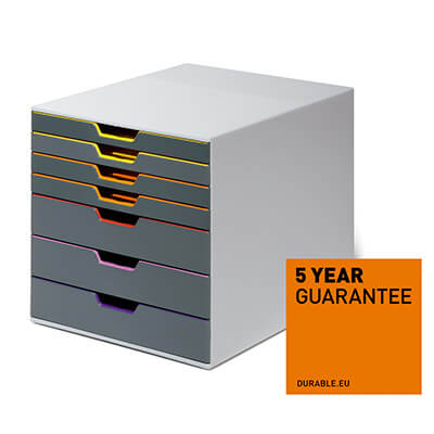 Cajonera de sobremesa Durable VARICOLOR® 7 cajones