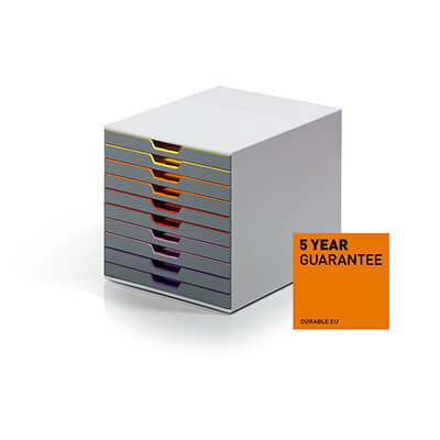 Cajonera sobremesa Durable VARICOLOR® 10 cajones