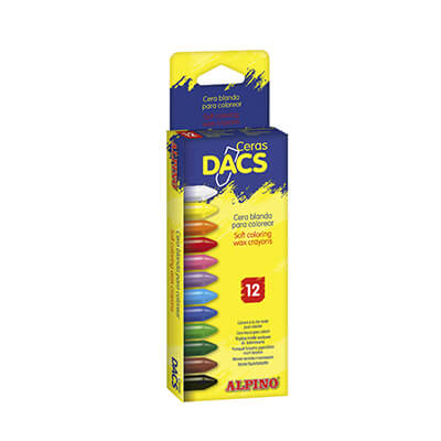Caixa 12 Dacs de colors