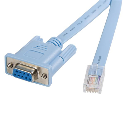 CABLE 18M GESTION ROUTERCABL CONSOLA CISCO RJ45 A