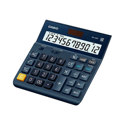 Calculadora Casio DH-12ET 12 dígitos