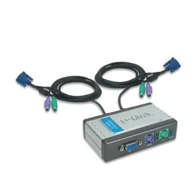 D-Link DKVM-2K - Switch KVM - PS/2 - 2 p
