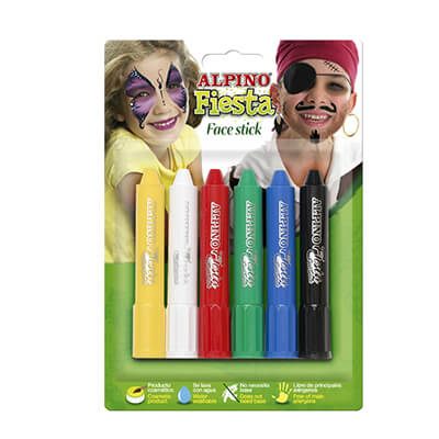 6 barras maquillaje face stick