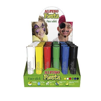 Expositor 36 barres maquillatge face stick