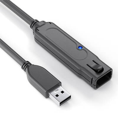 Cable Extensor Activo USB 3.2 macho/hembra 5 m