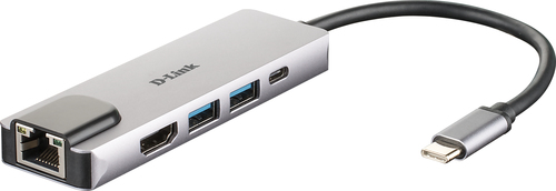 5-IN-1 USB-C HUB WITH HDMI CTLR ETHERNET AND POWER